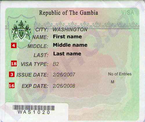 Gambia Visa