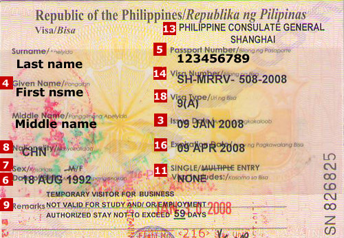 Filipina Visa