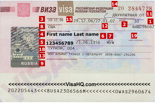 Rusia Visa